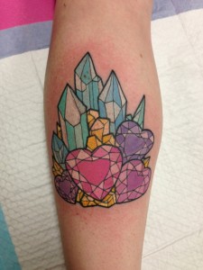Crystal Tattoos Pictures