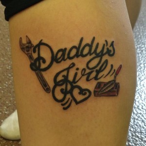 Daddys Little Girl Tattoo