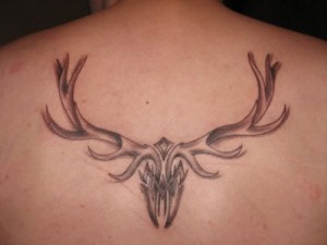 Deer Antler Tattoo