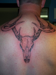 Deer Antler Tattoo Designs