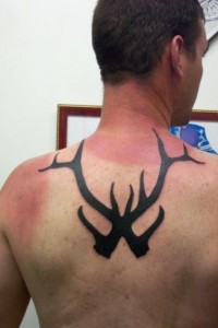 Deer Antler Tattoos