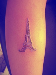 Eiffel Tower Tattoo Images