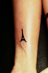 Eiffel Tower Tattoos