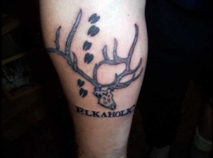 Elk Antler Tattoos