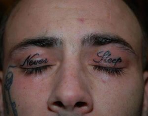 Eyelid Tattoo Pictures