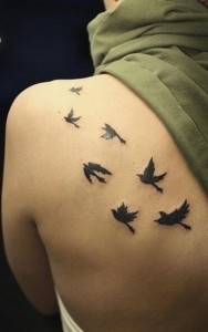 Flying Birds Tattoos