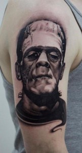 Frankenstein Tattoos