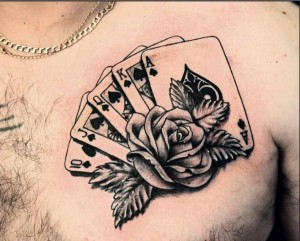 Gambling Tattoos Pictures