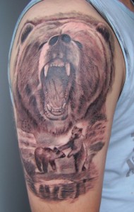 Grizzly Bear Tattoo Images