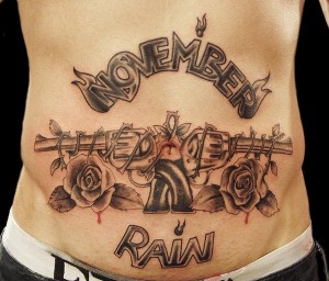 Guns and Roses Tattoo for Men