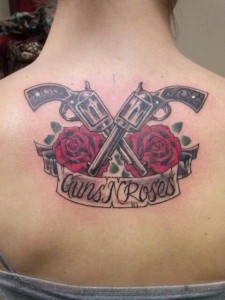 Guns and Roses Tattoos