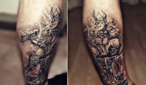 Hammer of Thor Tattoo