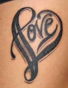 Heart Tribal Tattoo