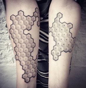 Honeycomb Tattoo Images