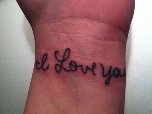 I Love You Tattoos