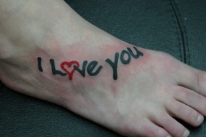I Love You Tattoos Designs