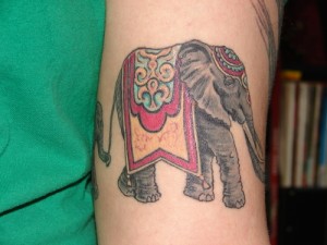 Indian Elephant Tattoo Designs