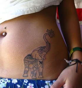 Indian Elephant Tattoo Pictures