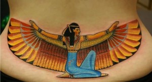 Isis Goddess Tattoo