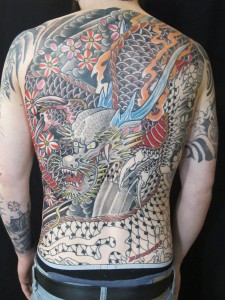 Japanese Back Piece Tattoo