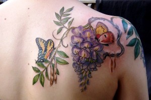Lilac Flower Tattoo Designs