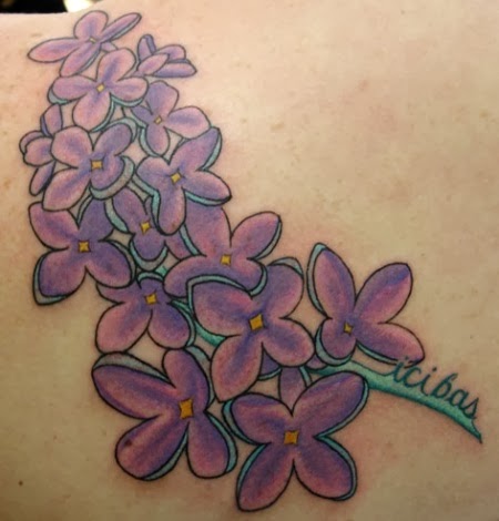 Lilac Tattoos Designs, Ideas and Meaning | Tattoos For You