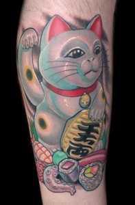 Lucky Cat Tattoo Las Vegas