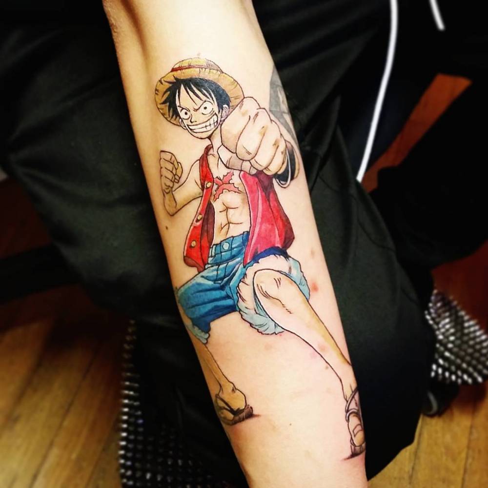 Luffy Tattoo Deisgns.