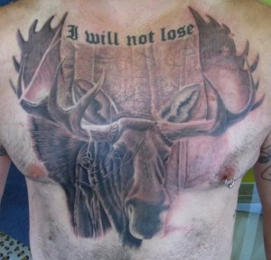 Moose Tattoo