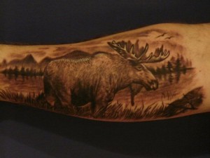 Moose Tattoo Ideas