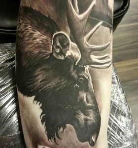 Moose Tattoo Pictures