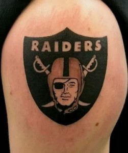 Oakland Raiders Tattoos