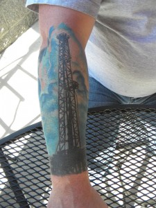 Oilfield Tattoo Sleeve