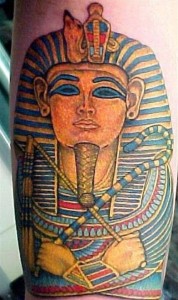 Pharaoh Tattoo Half Sleeve