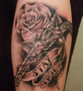 Pictures of Guns and Roses Tattoos