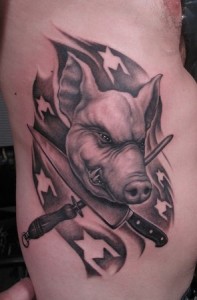 Pig Tattoo Designs