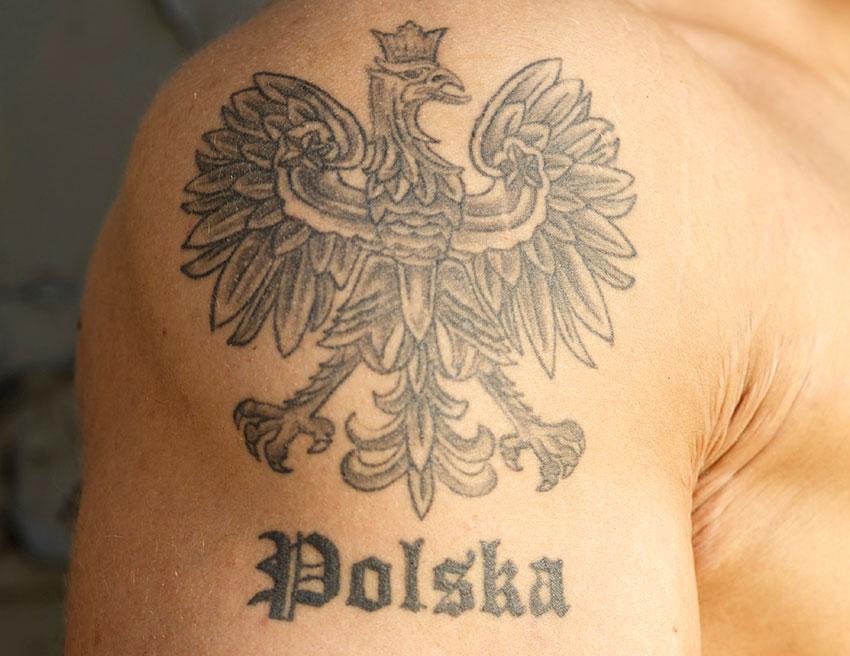 polish eagle tattoos
