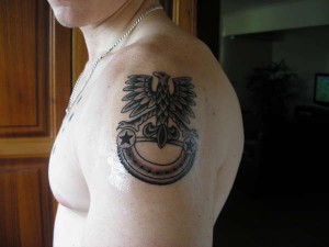 Polish Eagle Tattoo Small