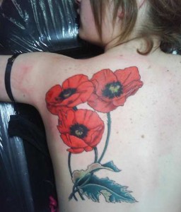 Poppy Flowers Tattoo