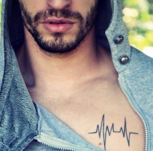 Pulse Tattoo for Men