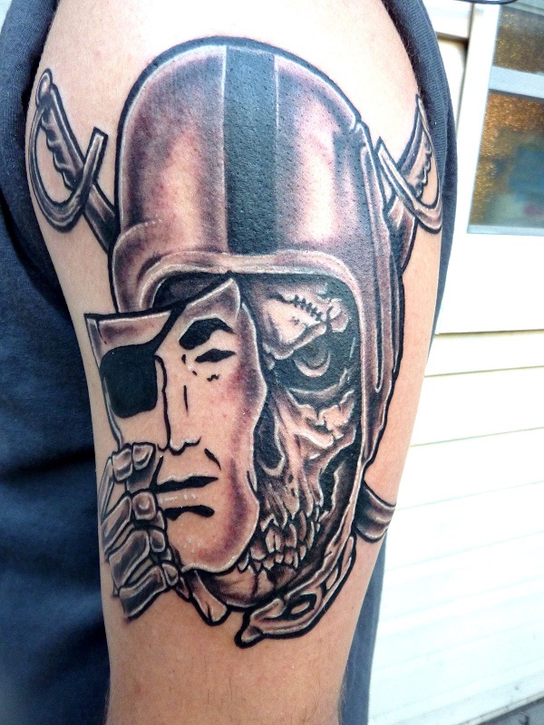 Raiders Tattoos Designs, Ideas and Meaning | Tattoos For You