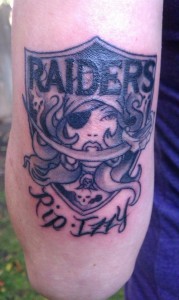 Raiders Tattoos for Women
