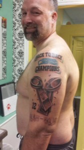 Seahawks Super Bowl Tattoo