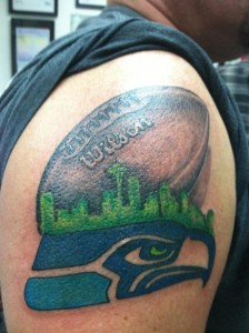 Seattle Seahawks Tattoo