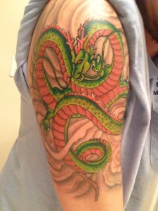 Shenron Tattoo Forearm