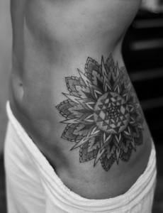 Side Hip Tattoo