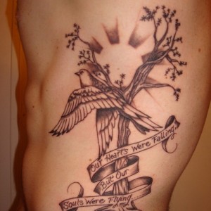 Side Piece Tattoos for Guys