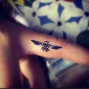Simple Thunderbird Tattoo