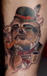 Sloth Tattoo Ideas