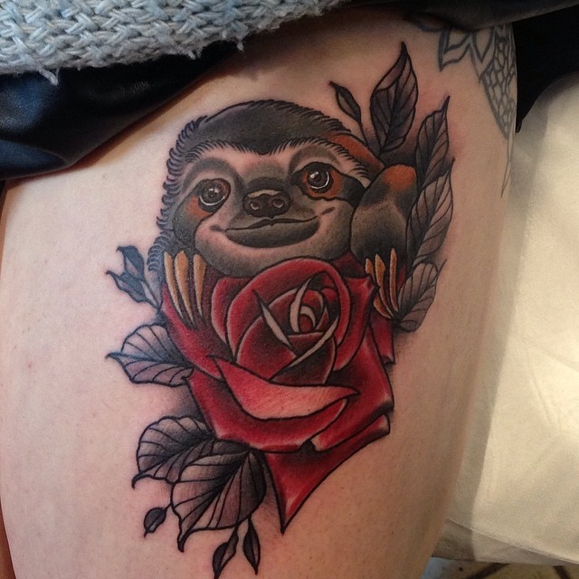 Sloth Tattoos Designs, Ideas and Meaning - Tattoos For You